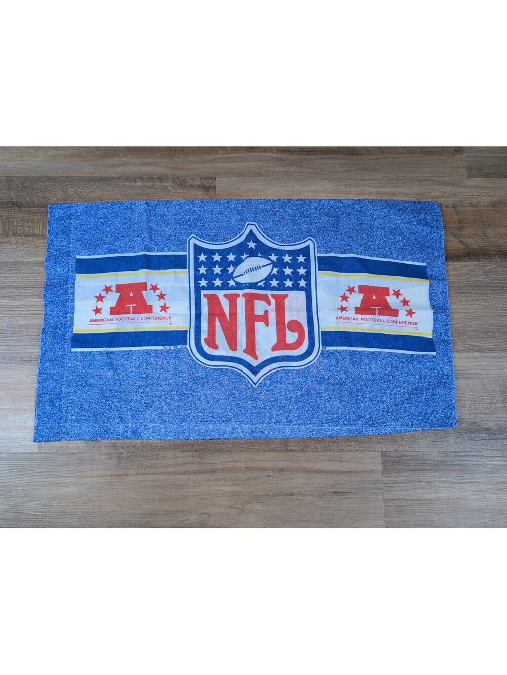 Vintage 1995 NFL Logo Pillowcase AFC NFC